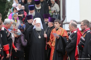 Освящение церкви Матроны Московской