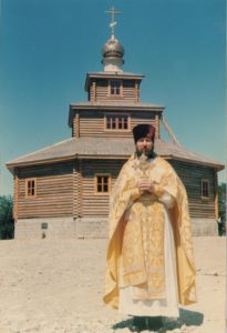 Первый настоятель священник Андрей Попов